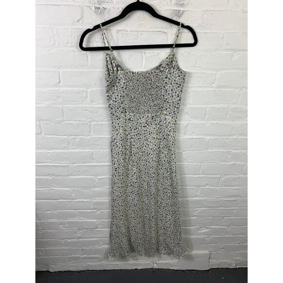 Simple Retro Women's Juli Tea Floral Midi Slip Dress Sleevless Size Small - Picture 2 of 4